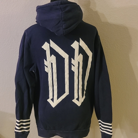 Drop Dead blue DD hoodie - Picture 2 of 3